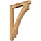 Ekena Millwork Imperial Craftsman Rough Sawn Bracket, Western Red Cedar, 4"W x 34"D x 46"H BKT04X34X46IMP04RWR - alternate 1